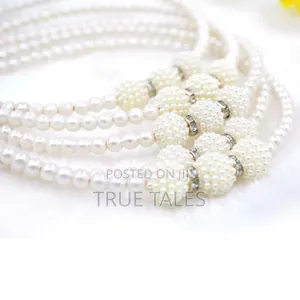 Girls Pearl Bead Hair Band