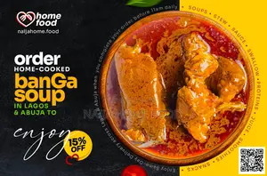 Order Banga Soup From Naija Home Food at 15% Discount Off 1st Orders