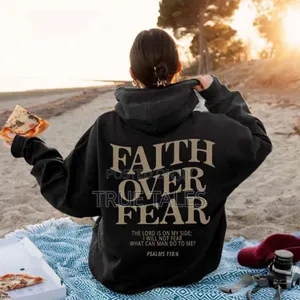 Bible Captioned Unisex Men's And Women's Thick Hoodies