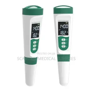 Rechargeable 5in1 Digital Ph Water Meter Tester for Borehole Testing