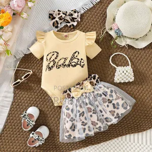Finest Baby Girl 3 Pcs Set Including Hair Band