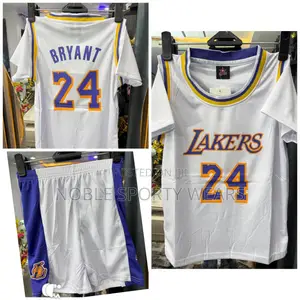 Lakers Basketball Jersey and Shorts