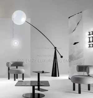 6.5ft Arc Floor Lamp or Bubble Floor Lamp.