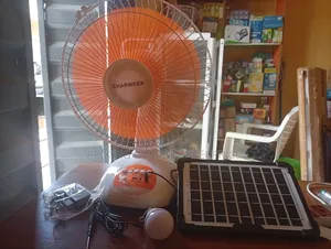 Rechargeable Solar Fan
