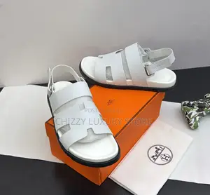 Hermes Quality Luxury Men Genuine Leather Slip-on