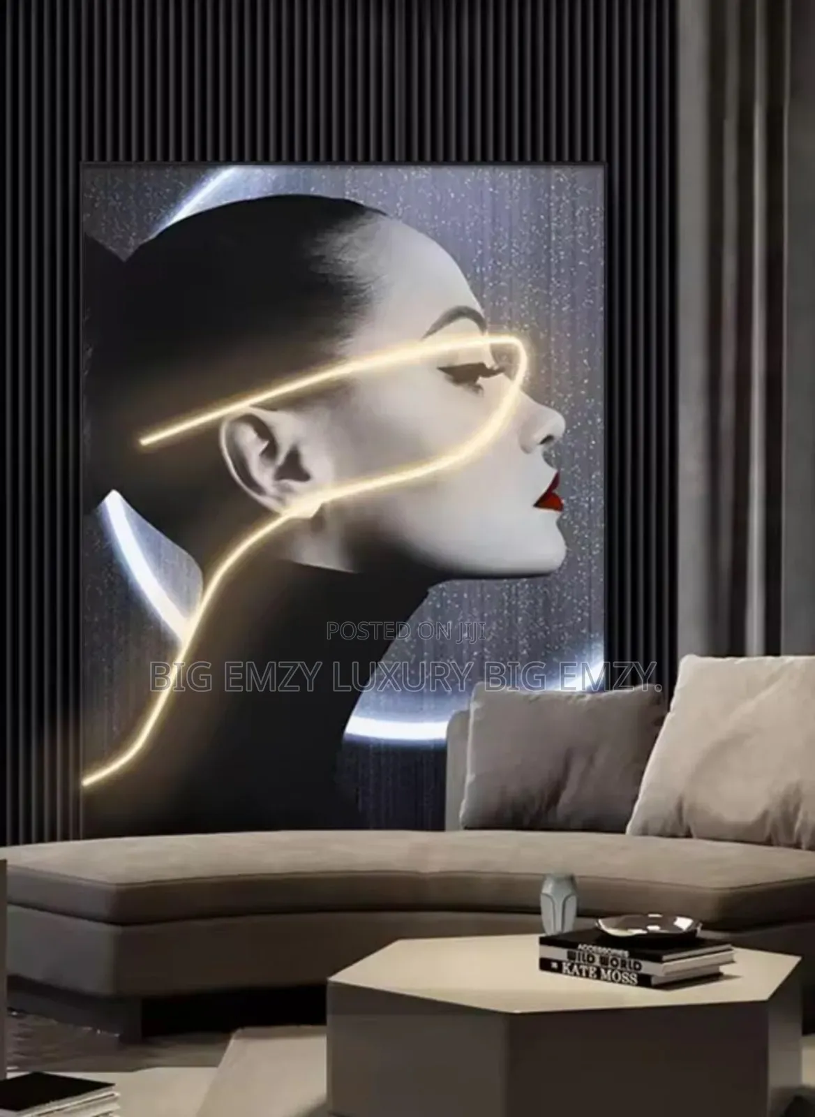 70x140 Led Wall Art Frame.