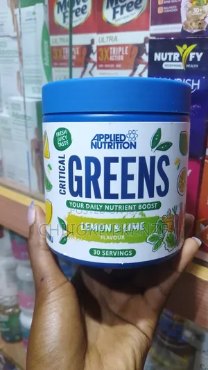 Applied Nutrition Critical Greens Lemon and Lime Flavored 30 Servings