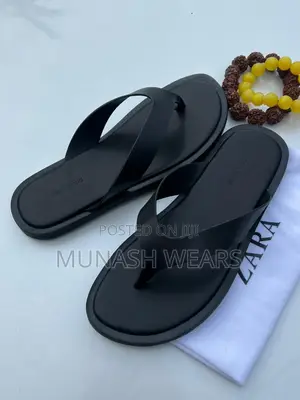 Zara Leather Slipers 40-46