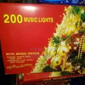 Christmas Lights 200l Led Lineal Con Foam Music Lights