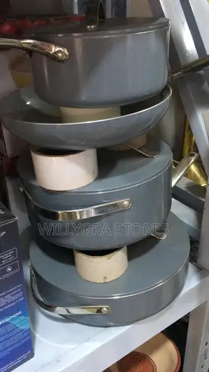 4 Pcs Set Ceramic Non- Stick Pot - Cookware Set
