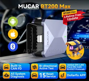 Mucar Bt200 Max Professional Ai Car Scanner