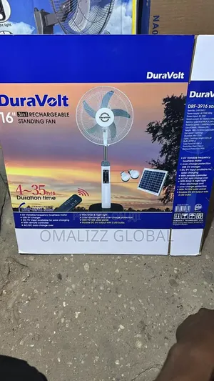 Rechargeable Standing Fan Duravolt 3 in 1