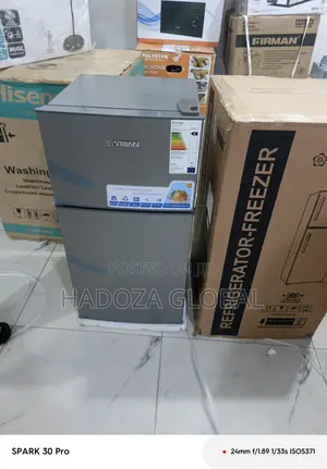 Snowsea 136l Double Door Fridge