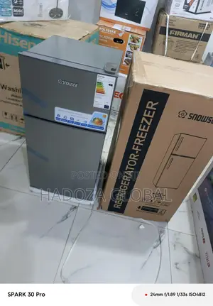 Double Door Fridge By Snowsea – 136 Litres