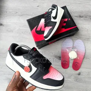 Original Paris Saint German X Air Jordan 1 Low Retro Og Sneakers