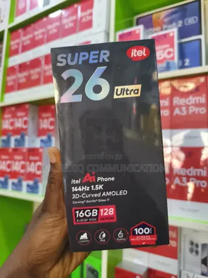 New Itel S26 Ultra 128 GB Gold
