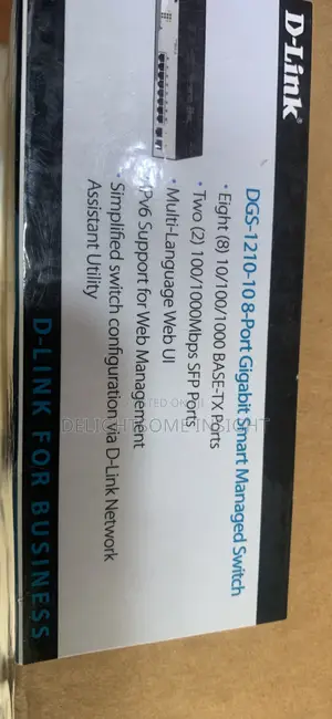Brand New DGS-1210-10 8-Port Gigabit Smart Managed Switch
