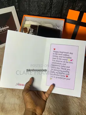Customized Gift Card.
