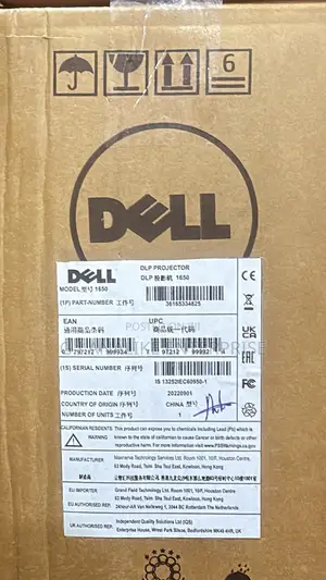 Dell 1650 Professional Projector - 4000 Lumens, Hd Projector