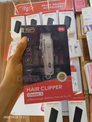 Itel Classic 3 (Ihc - 35) Hair Clipper – 5 Hours Super Battery,
