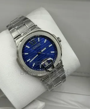 Original Aigner Silver Stainless Steel Calendar Quartz Watch in Store