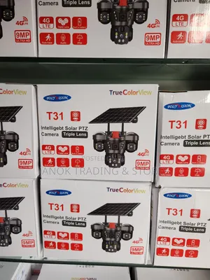Triple Lens Solar PTZ Camera