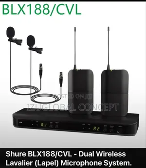 Shure Blx188/Cvl Uhf Wireless Microphone System -