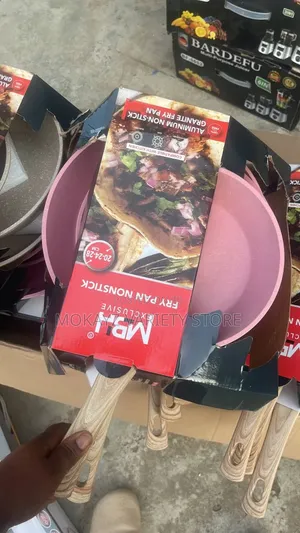 3pcs/Set MBH High Quality Nonstick Wok Fry Pan Set (Sizes: 20+24+28cm