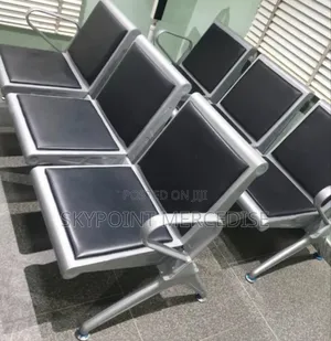 3 Seater Airport Chair With Leather
