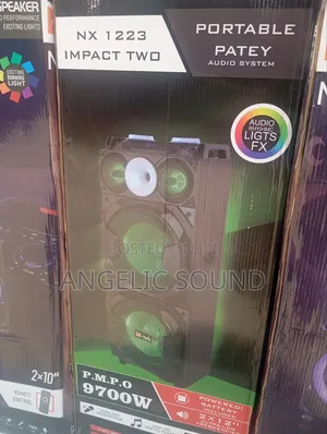 N Tek High Bass Party Speaker