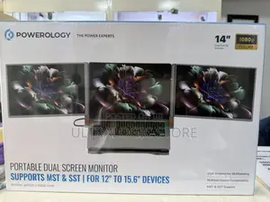 New Powerology Dual Screen Portable Monitor