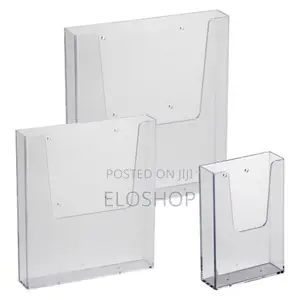 Clear Acrylic Brochure Display Table Top