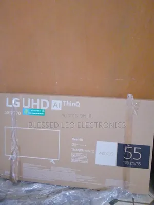 55 Inches Uhd Lg Brand New Tv