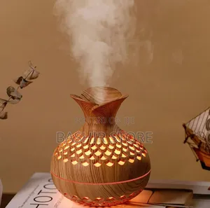 Wood Grain Essential Oil Diffuser and Air Humidifier.
