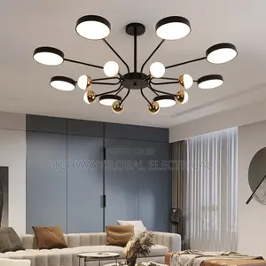 Modern Round Metal Chanderlier
