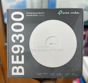 TP-Link Eap773 Be9300 Wifi 7 Ceiling Mount Access Point.