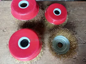 Brass Nutless Wire Cup Brush