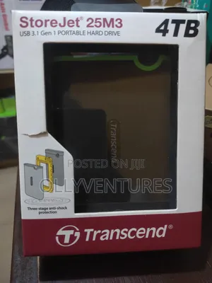 Storejet 25m3 Usb 3.1 Gen 1 Portable 4tb HDD