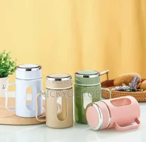 500ml Premium Double-Layer Glass Mug