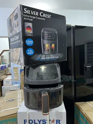 Silvercrest 12l Digital Air Fryer Jd689b – Fast, Healthy, Reliable