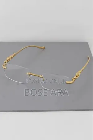 Cartier Eye Glasses Stylish Fashion Eye Glasses With Glass Case