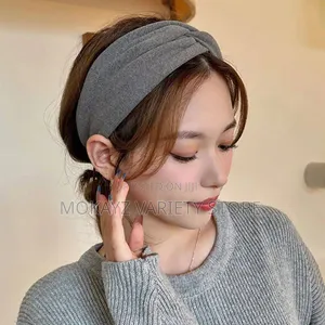 High Quality Comfy Elastic Wide Cross Headband Head Accessories