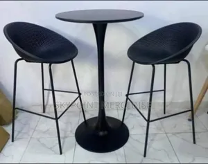 High Bar Stool With Table