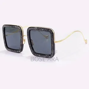Ladies Sunshade Eye Glasses With Glass Case
