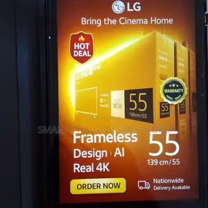55 Inches Smart Tv With Ultimate Gameplay, True Cinema Experience