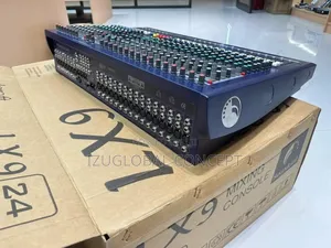 Sound Craft Lx9-24 Large Model 24 Channel 6aux Audio Mixer Console
