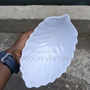 6-Pieces Unbreakable Melamine Leaf Shape Bowl