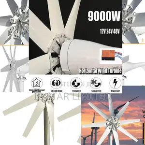 9,000w 48v Horizontal Wind Power Turbine Redefines Off-Grid Autonomy