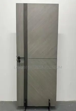 Turkish HDF Gray Wooden Doors