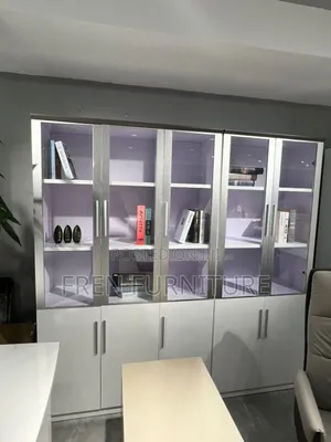 3 Doors Office Shelf Cabinet